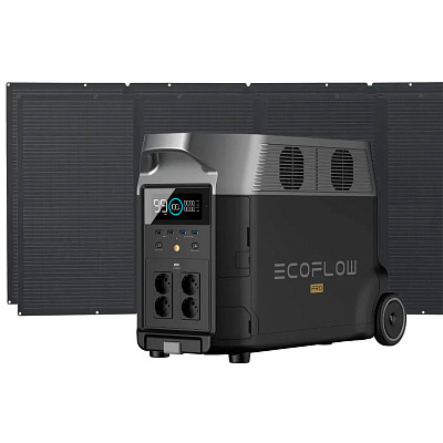 Комплект EcoFlow DELTA Pro + 2х400W Solar Panel