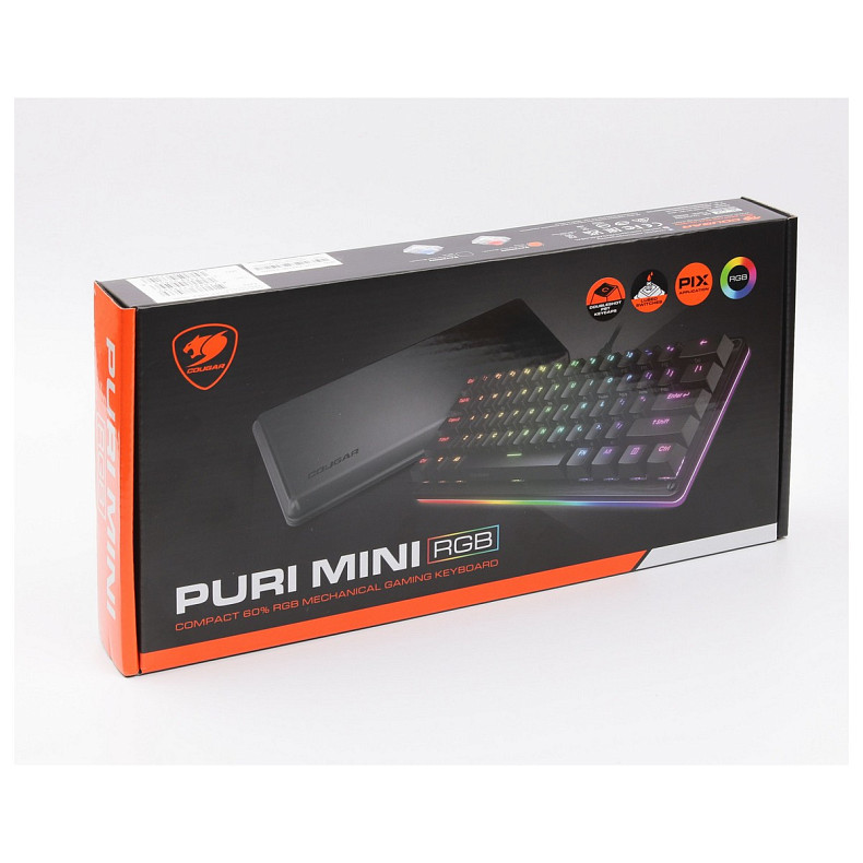 Клавиатура Cougar Puri Mini RGB Black