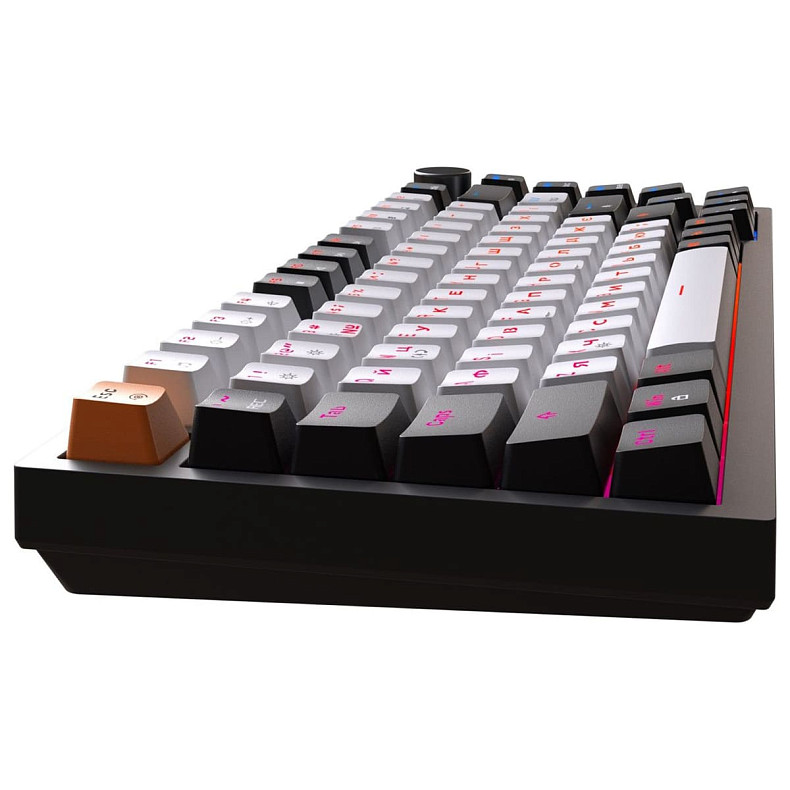 Клавиатура механическая GamePro MK160B (Red) с Hot-Swap RGB Black