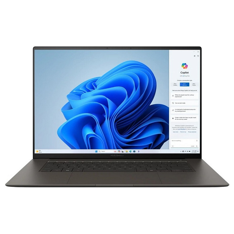 Ноутбук ASUS Zenbook S 16 UM5606KA-RK016W 16" 3K OLED, AMD AI 7 350, 24GB, F2TB, UMA, Win11, Сірий