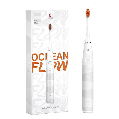 Электрическая зубная щетка Oclean Flow Sonic White - белая