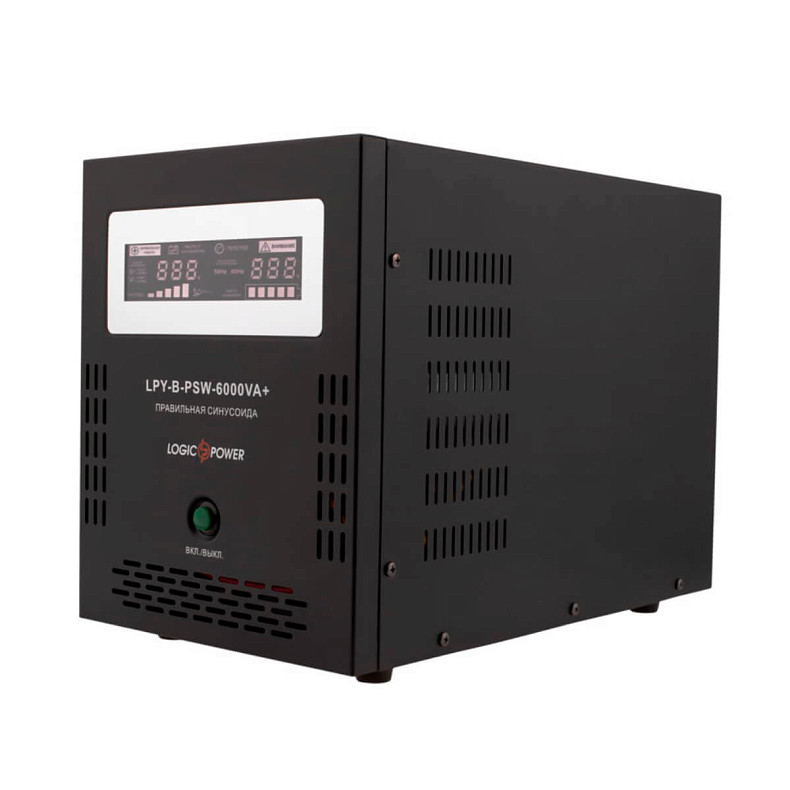 ИБП LogicPower LPY-B-PSW-6000VA+ (4200Вт)10A/20A, с правильной синусоидой, 48V