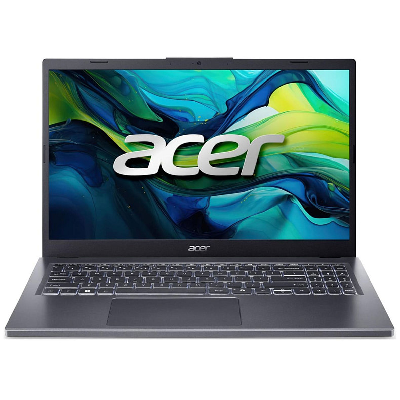 Ноутбук Acer Aspire 15 A15-51M 15.6" FHD IPS, Intel 5-120U, 16GB, F1TB, UMA, Lin, серый