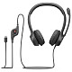 Гарнітура Logitech H390 USB-C Midnight Black (981-001576)