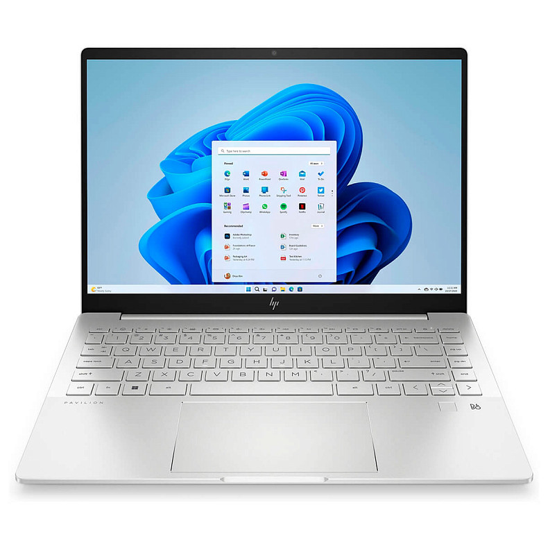 Ноутбук HP Pavilion Plus 14-eh1006ru 14" 2.2K IPS AG, Intel i5-1340P, 16GB, F1024GB, UMA, Win11, сер (826Y7EA)