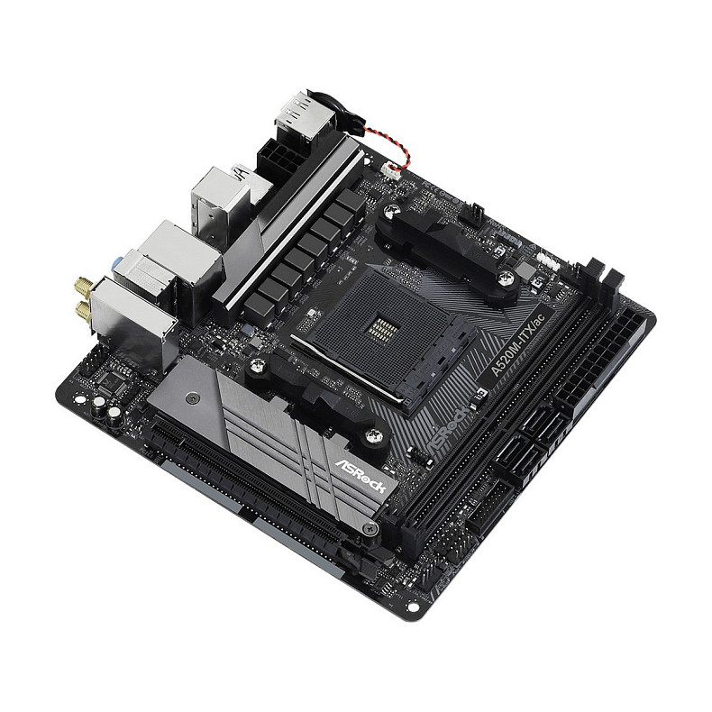 Материнская плата ASRock A520M-ITX/AC Socket AM4