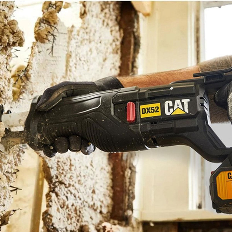 Акумуляторна безщіткова шабельна пила CAT DX52B (без АКБ та ЗП)
