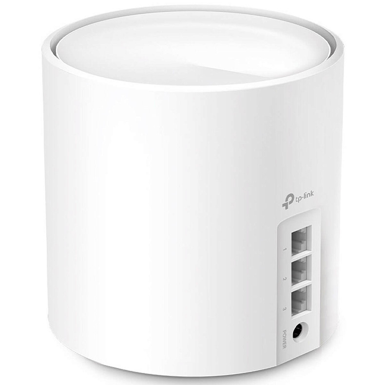 Wi-Fi Роутер TP-LINK DECO X50 1PK AX3000 3xGE LANWAN MU-MIMO OFDMA MESH