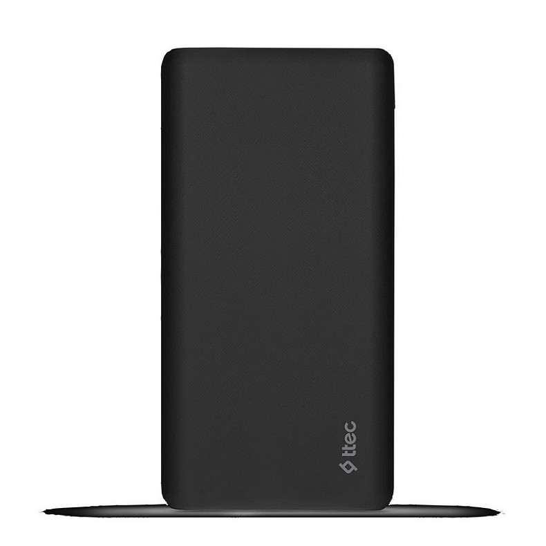 Універсальна мобільна батарея Ttec 10000mAh PowerSlim S Black (2BB135S)