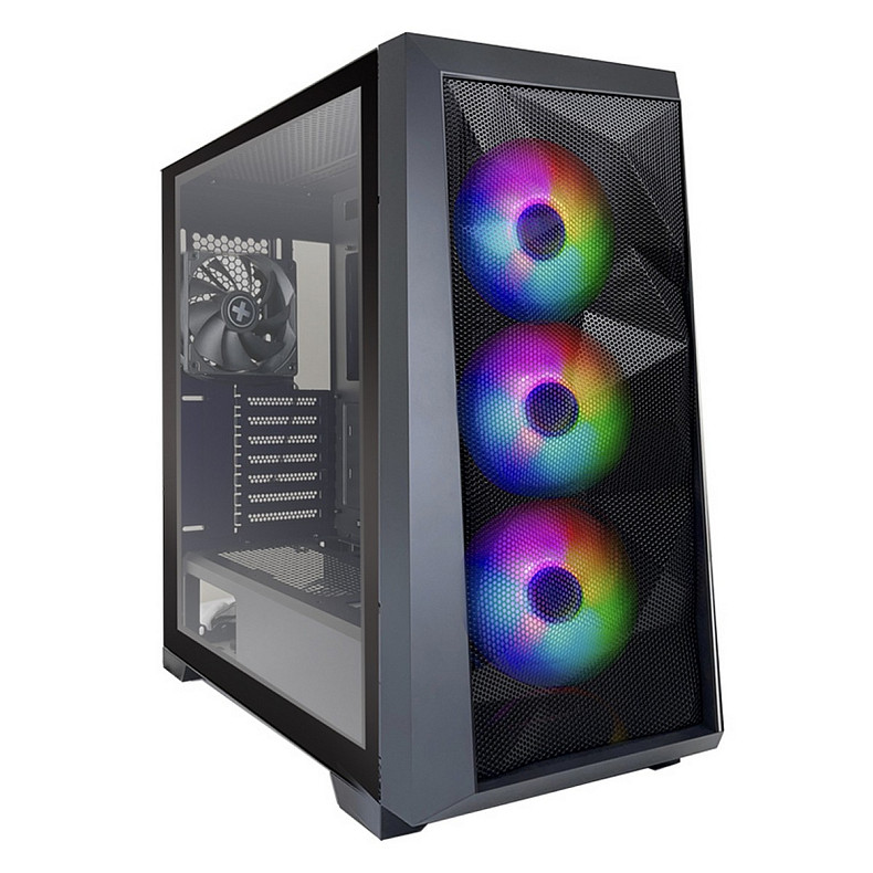 Корпус Xilence XILENT BREEZE Performance A + X712.RGB 2xUSB3.0, 3xARGB FAN 12cm, без БЖ ATX