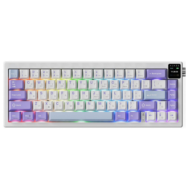 Клавіатура Ajazz AK650 Flying Fish Switch Purple (AK650-FF-PWB)