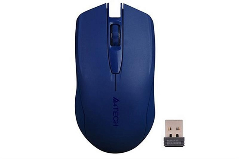 Миша бездротова A4Tech G3-760N Blue USB V-Track