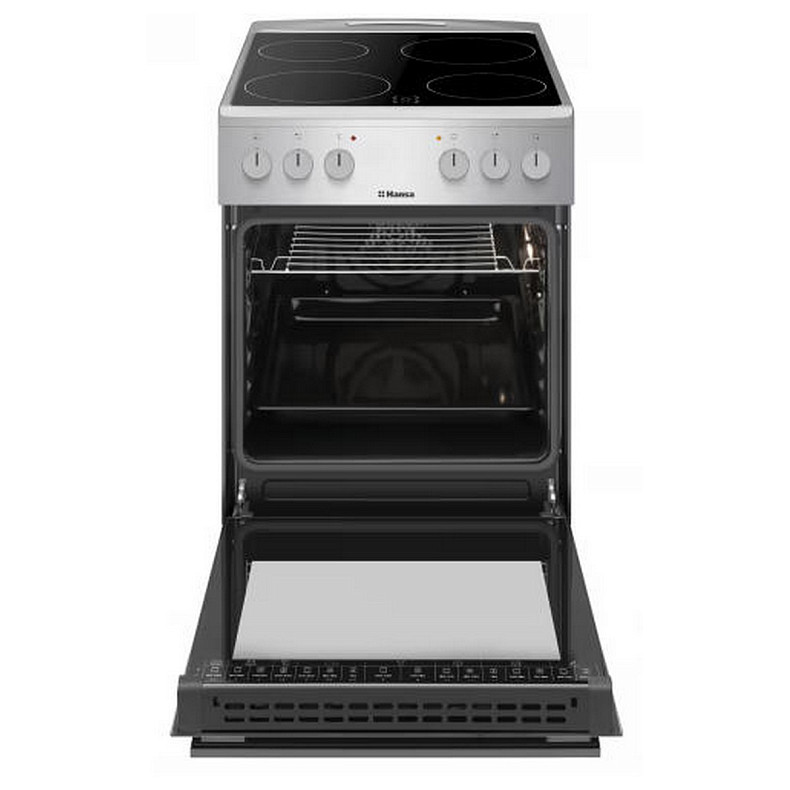 Плита Hansa електрична, 50х60см, 62л, нержавіюча сталь