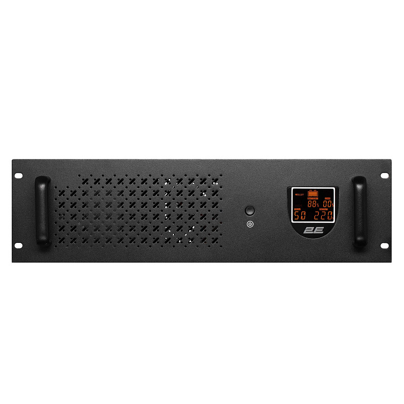 ИБП 2E RE1200, 1200VA/720W, RM 3U, LCD, USB, 3xSchuko