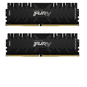 Оперативная память Kingston Fury Renegade DDR4 16GB (2x8GB) 3200 MHz Black (KF432C16RBK2/16)