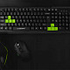 Клавиатура Esperanza Keyboard EGK102 GReen USB