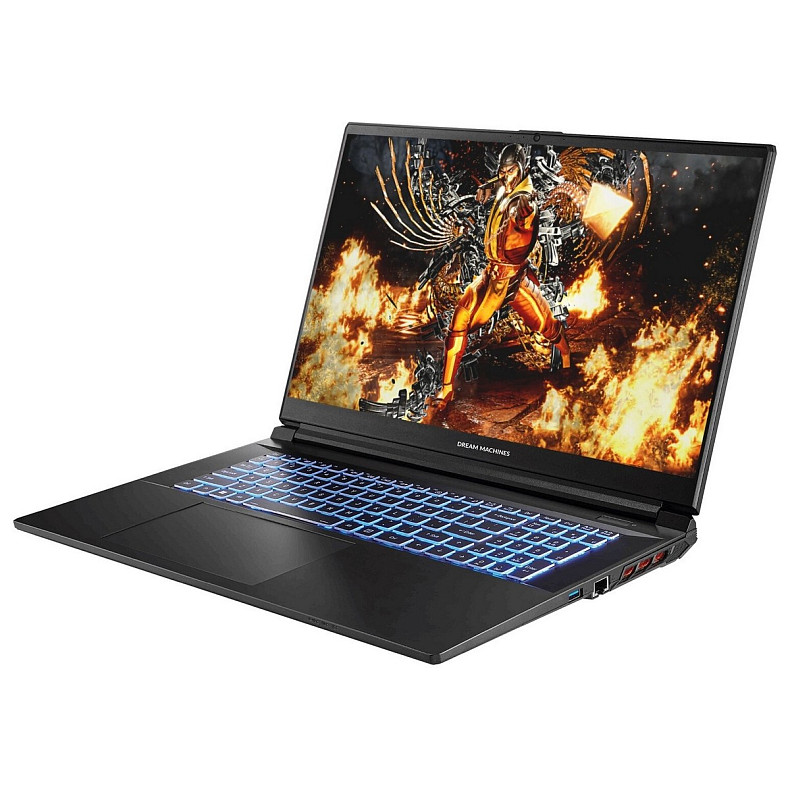 Ноутбук Dream Machines RG4050-17 17.3FHD, Intel i5-13500H, 16, F500GB, NVD4050-6, DOS, чорний