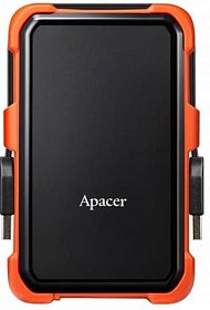 Жесткий диск HDD ext 2.5" USB 1.0TB Apacer AC630 Black/Orange (AP1TBAC630T-1)
