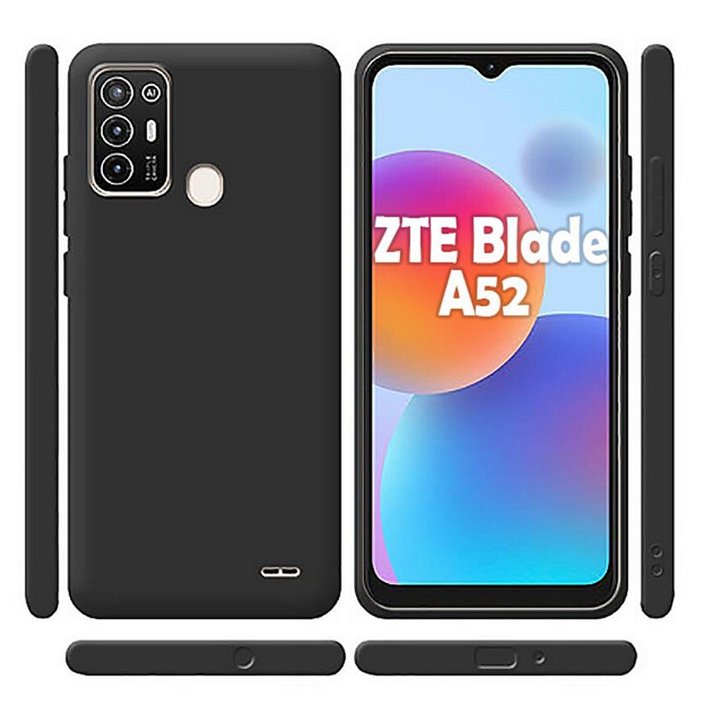 Чeхол-накладка BeCover для ZTE Blade A52 Black (708941)