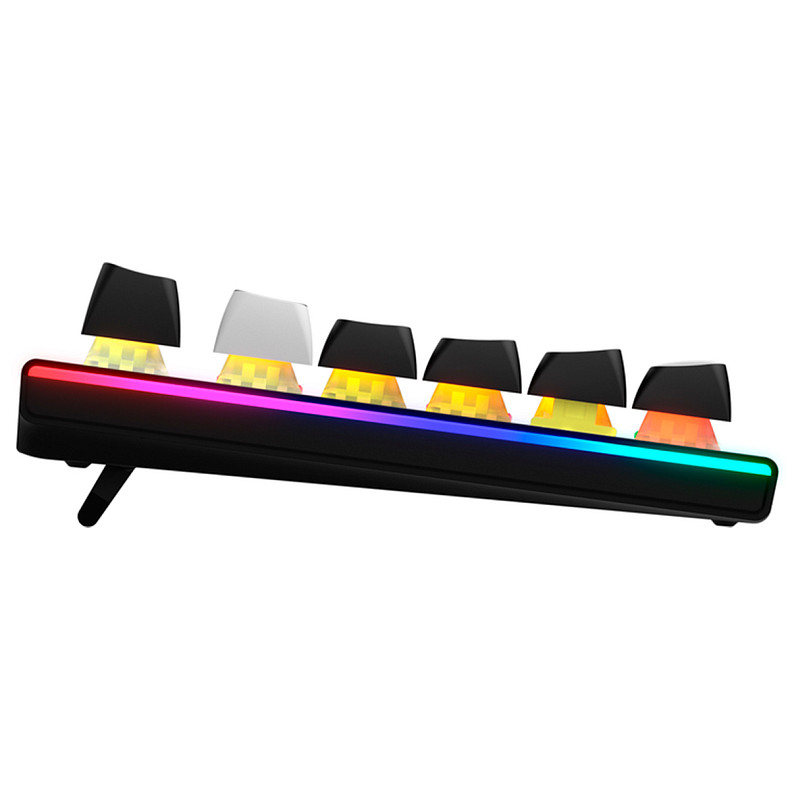 Клавиатура HATOR Gravity TKL orange (HTK560) black, US layout