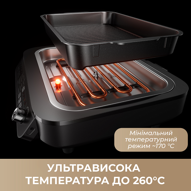 Гриль-мультипіч MOVA IG20 PRO Black