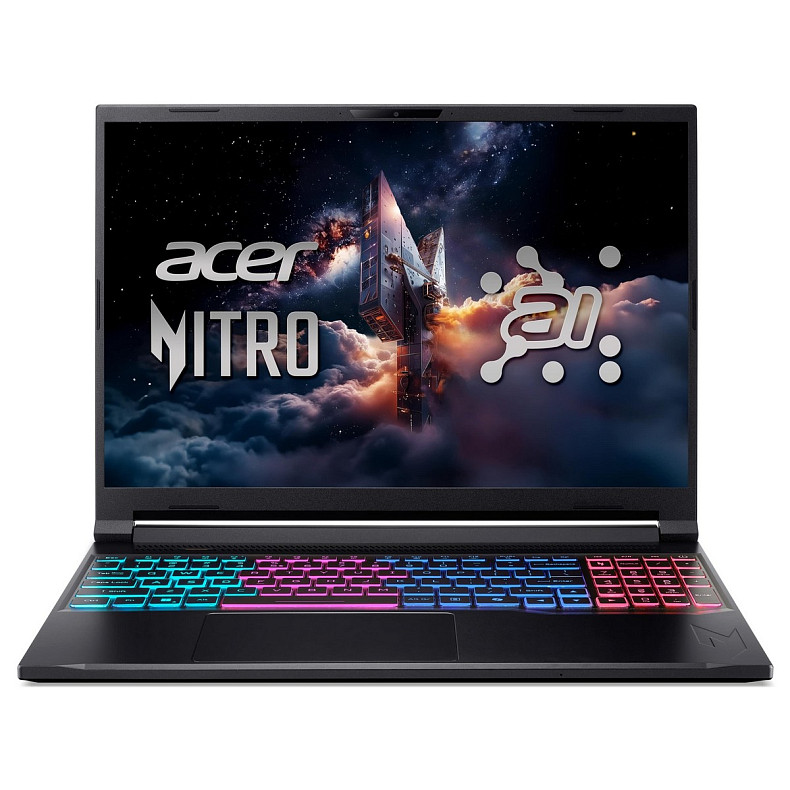 Ноутбук Acer Nitro V 16S ANV16S-61 16" WQXGA IPS, AMD R9-365, 32GB, F1TB, NVD5070-8, Win11P, черный