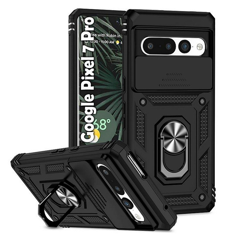 Чeхол-накладка BeCover Military для Google Pixel 7 Pro Black (708828)