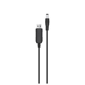Кабель питания ACCLAB USB to DC, 5,5х2,5 мм, 5V, 1,5A, 1 м Black (1283126552823)