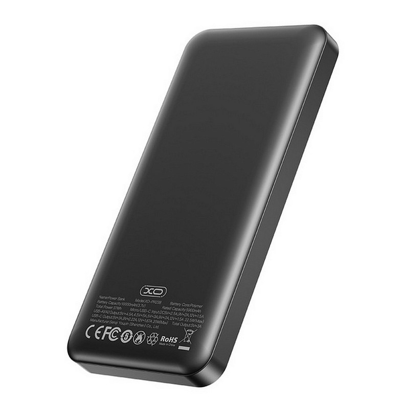 УМБ XO PR238 - 10000 mAh PD20W + QC22.5W Black