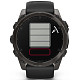 Спортивний годинник GARMIN Fenix 8 51mm AMOLED Sapphire Carbon Gray DLC Titanium with Black Silicone Band