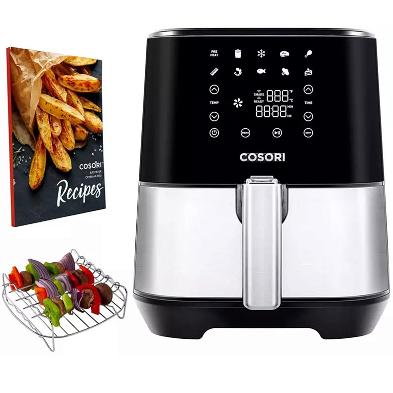 Мультипіч Cosori Stainless steel with dehydrate 5.5-Litre CP258-AF-DEU