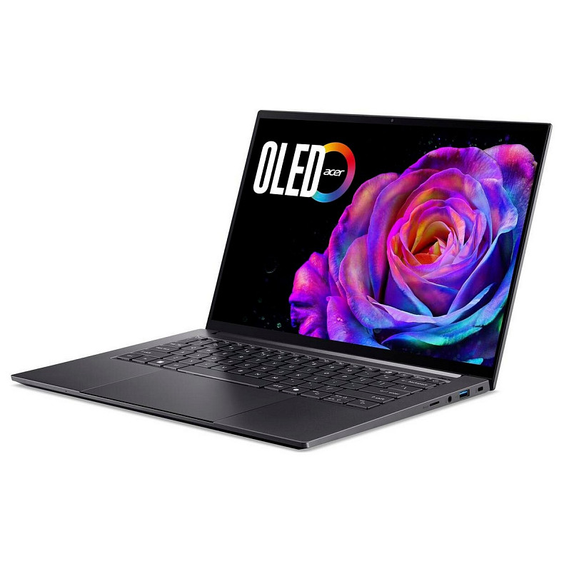 Ноутбук Acer Swift X 14 SFX14-73G 14.5" 2.8K OLED, Intel U7-255H, 32GB, F1TB, NVD5060-8, Win11, серый