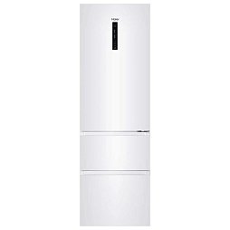 Холодильник Haier багатодверний, 190.5x59.5х67.5, холод.відд.-233л, мороз.відд.-97л, 3дв., А++, NF,