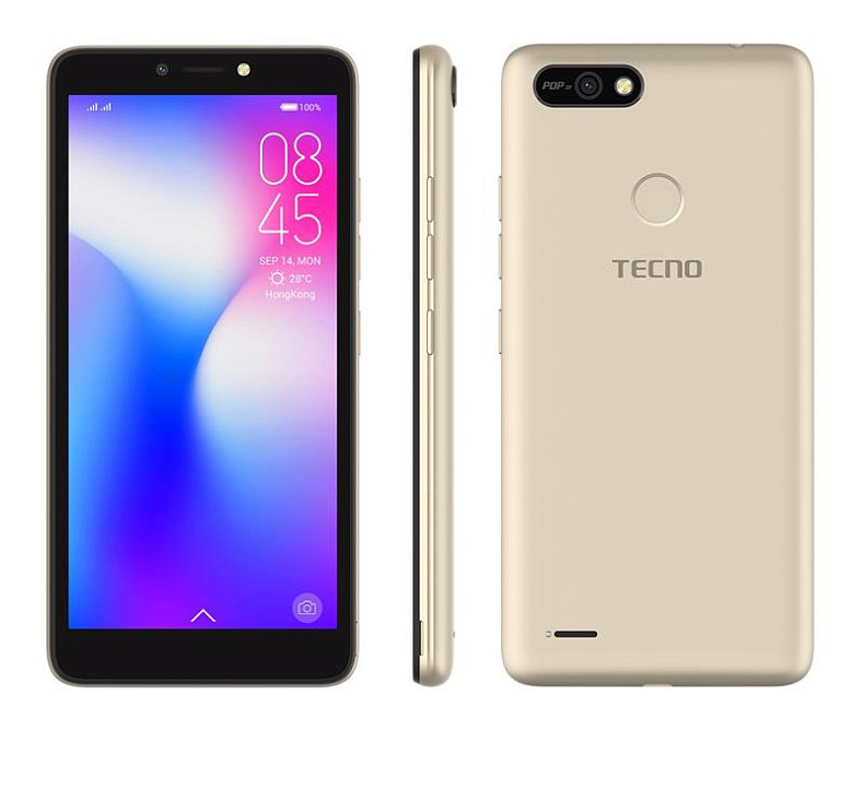 Смартфон TECNO POP 2F 1/16GB Dual SIM Champagne Gold (4895180746666)