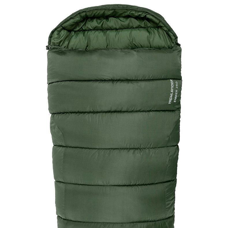 Спальний мішок Highlander Phoenix Ember 250/-3°C Olive Green Left (SB243-OG)