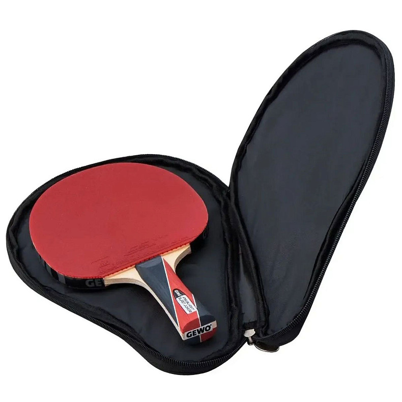 Чохол для ракетки Gewo Round Cover Master з відділенням для м'ячів Black/Red (89679130)
