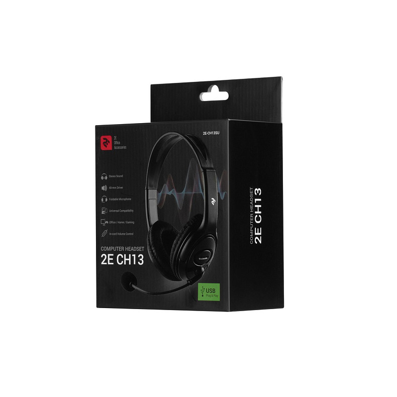 Гарнітура 2E CH13, Over-Ear, 3.5mm / 2*3.5mm (2E-CH13SJ)