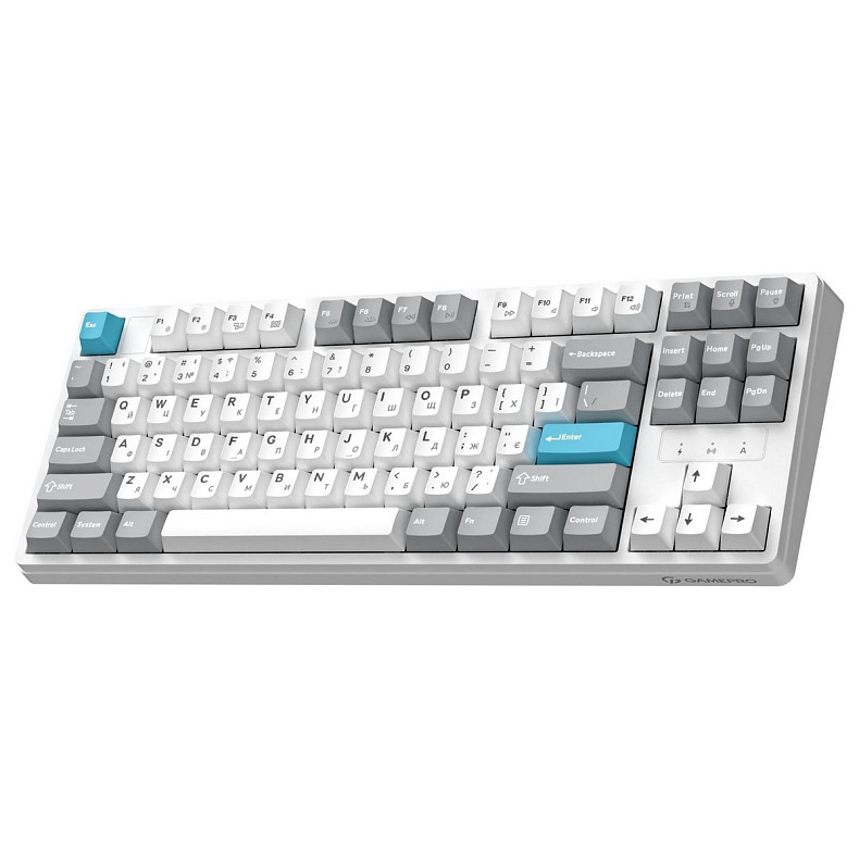 Клавиатура GamePro Asgard Ragnar Keychron Super Red Switch White (MK285WH)