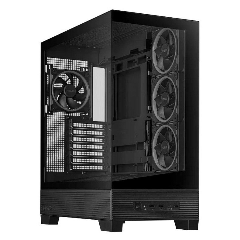 Корпус Asus A31 Black Black Tempered Glass без БП (90DC00R0-B19000)