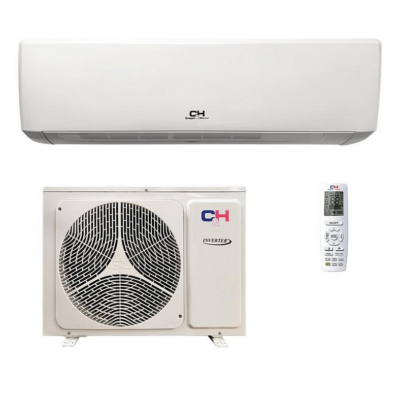 Кондиціонер Cooper&Hunter Vital Inverter CH-S07FTXF2-NG, 18 м2, інвертор, A/A, до -15°С, Wi-Fi, R32,