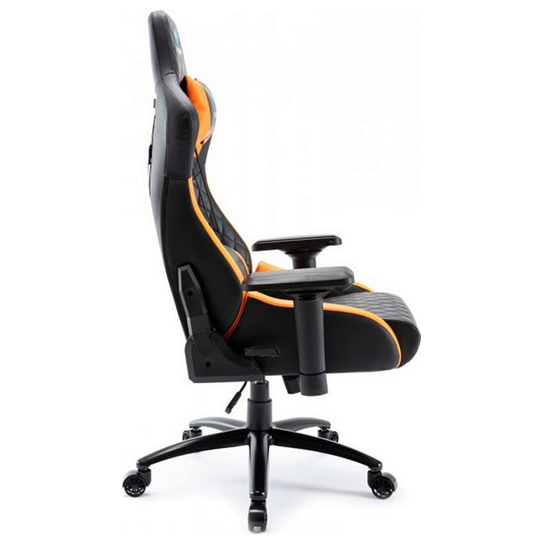 Крісло для геймерів Aula F1031 Gaming Chair Black/Orange (6948391286211)