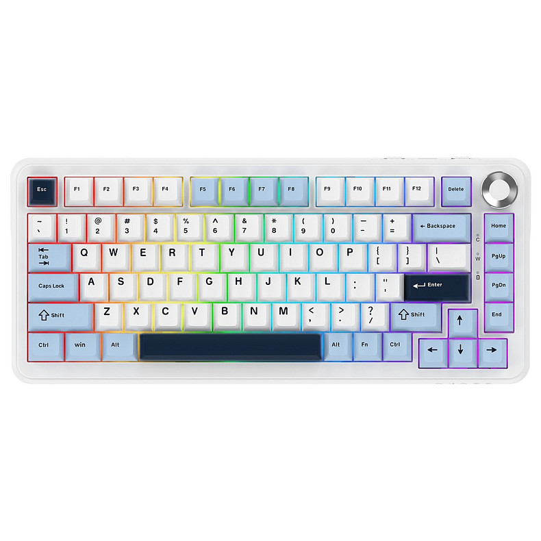 Клавіатура Ajazz AK820 Max Plus Day Dream Switch White (AK820MAX-DD-BWD)