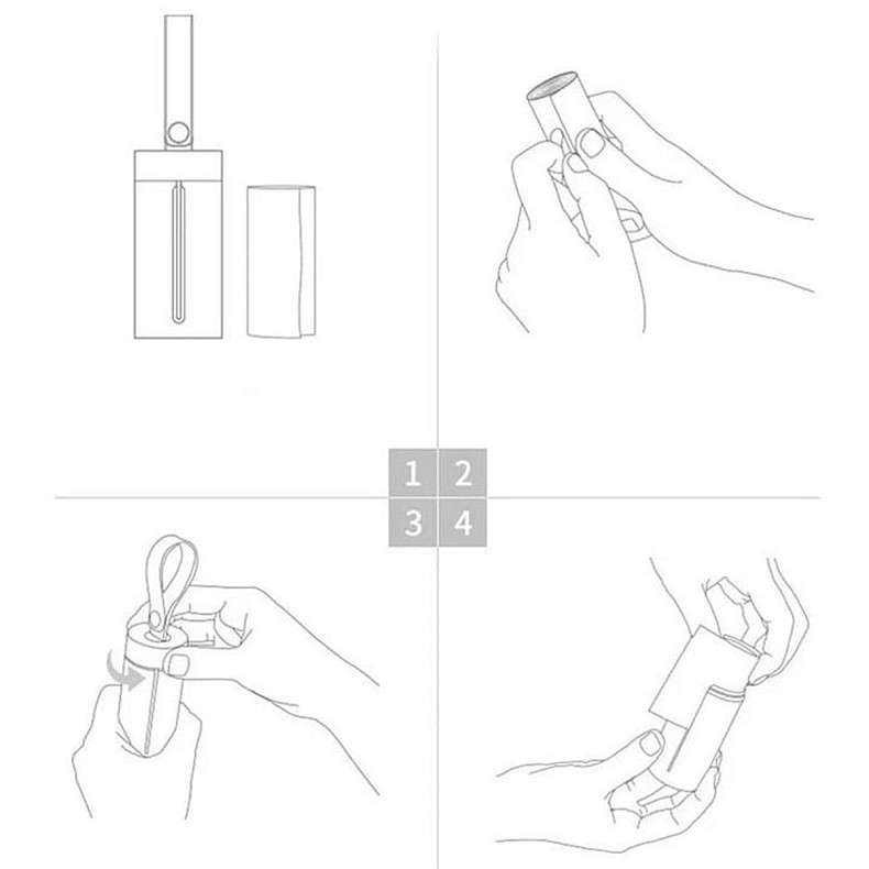 Набор пакетов Petkit Waste Bag Refill (120 pcs/8 rolls) P941