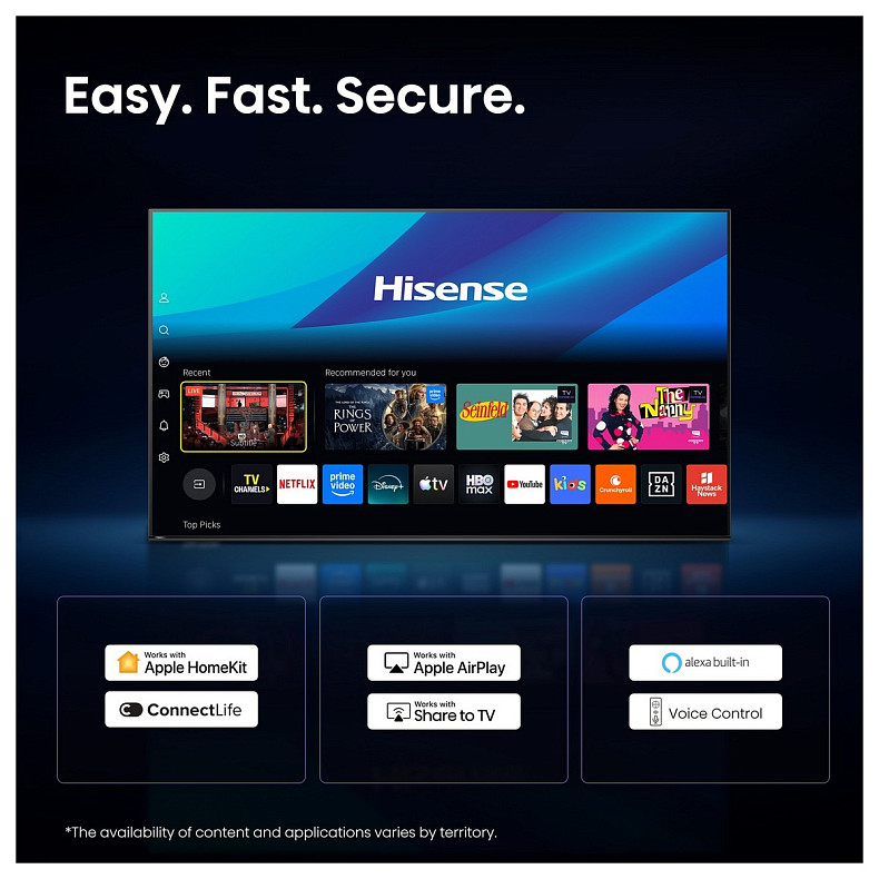 Телевізор HISENSE 43A6S