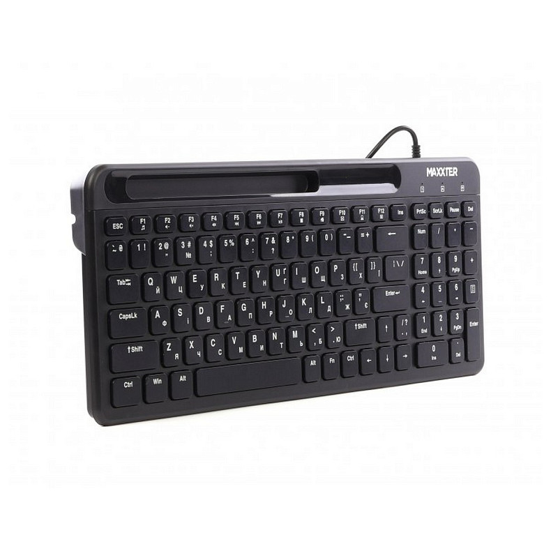Клавіатура Maxxter KB-01B-UA Black