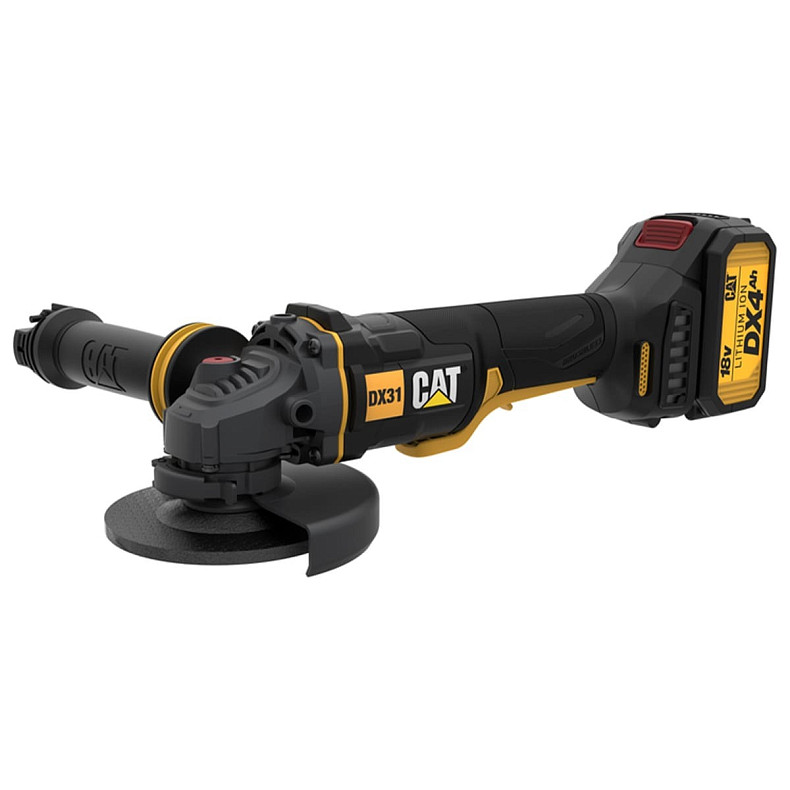 Аккумуляторная бесщеточная угловая шлифмашина CAT DX31B (без АКБ и ЗУ)