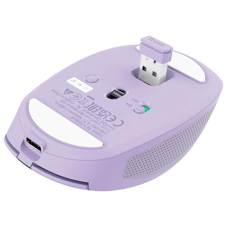 Миша Trust Ozaa Wireless Mouse purple