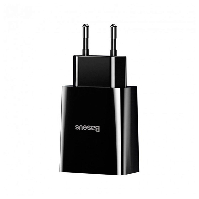 Сетевое з/у Baseus Speed Mini Dual U Charger 10.5W Black (CCFS-R01)