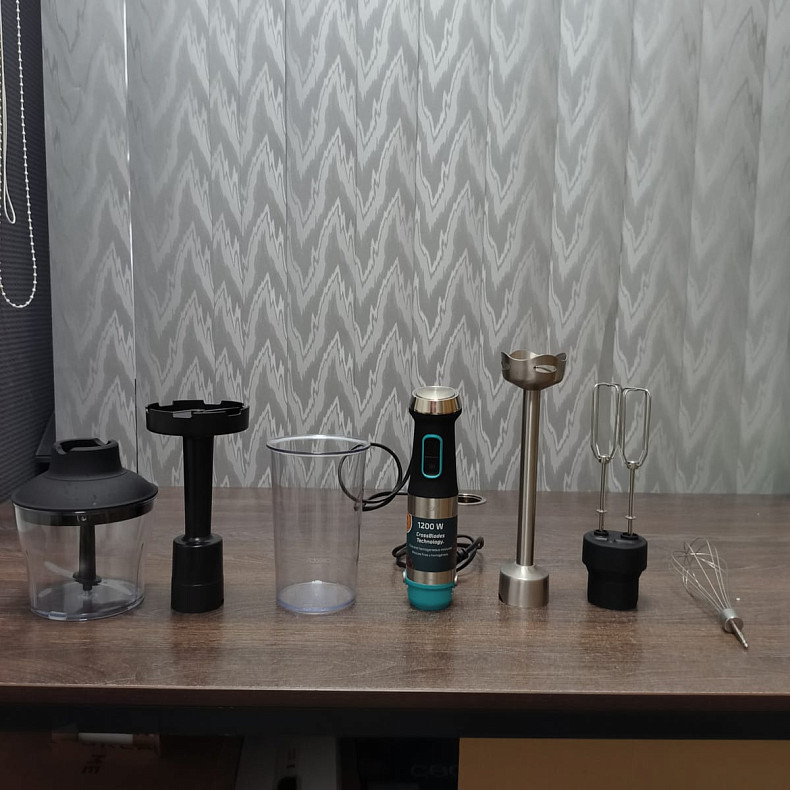 Блендер погружной CECOTEC Power TitanBlack 1200 XL PerfectCream&Crush - Уценка