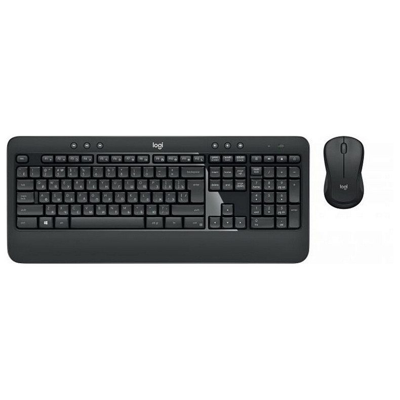 Комплект (клавиатура, мышь) беспроводной Logitech MK540 Black USB (920-008685)